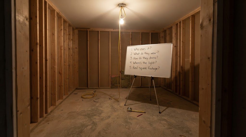 Before You Buy a Single Shelf — The Five Questions Every Closet Plan Starts With