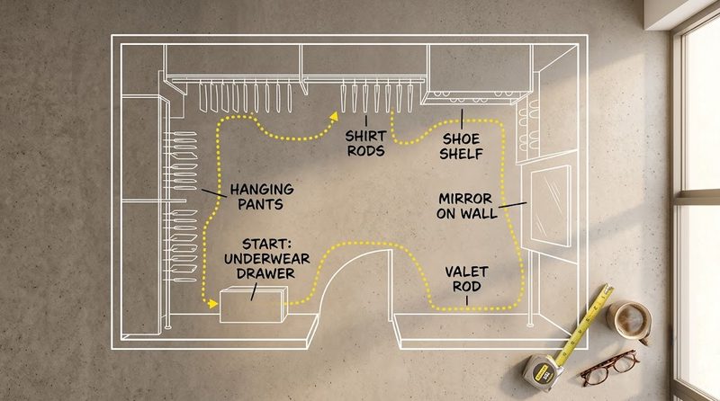  The Getting-Ready Circuit — How to Design a Closet That Follows Your Morning Flow