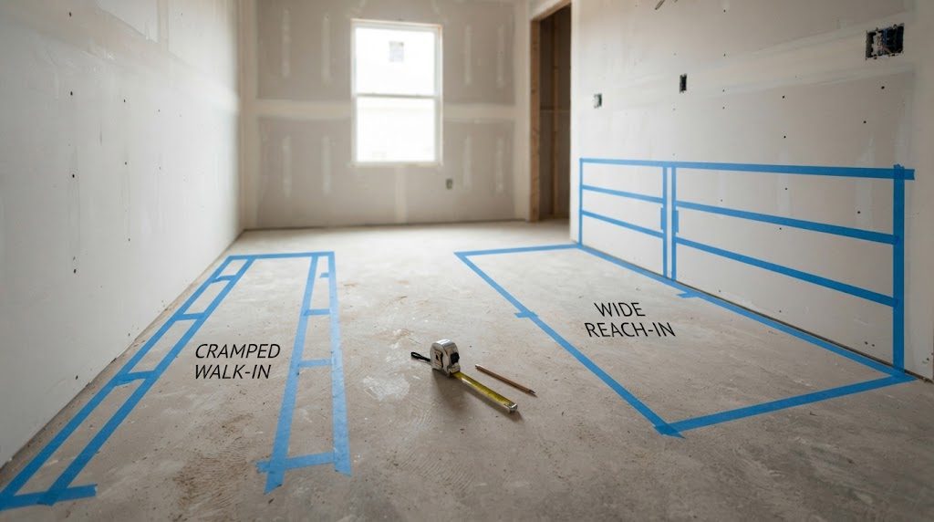 Walk-In or Reach-In? What Your Square Footage Actually Allows