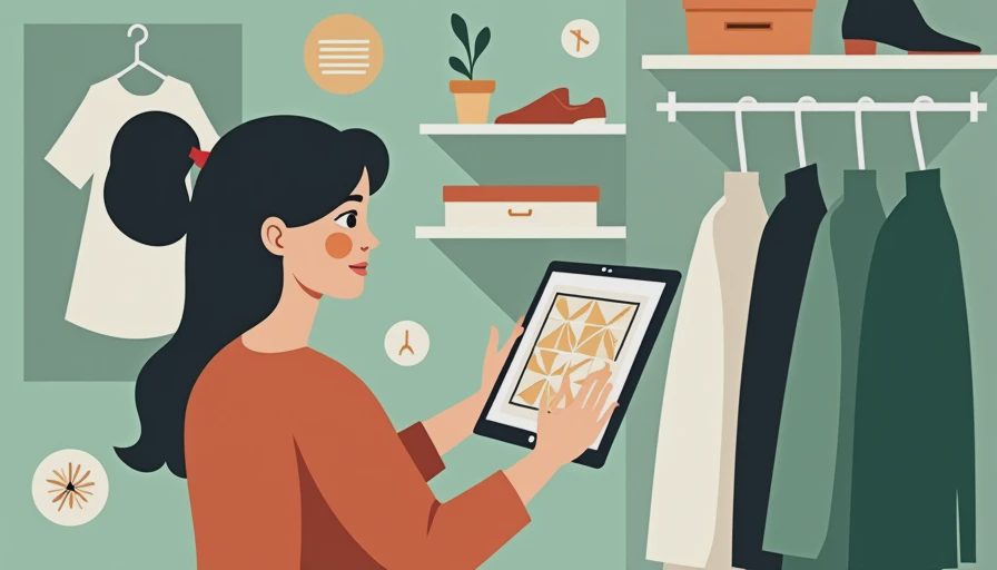 Visual context for closet designs for walk in closet