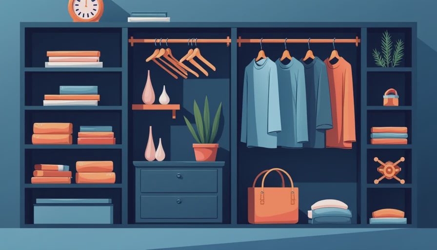 Visual context for best material for closet shelving