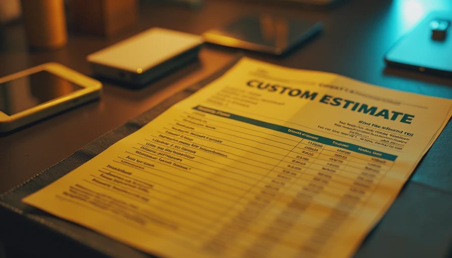 Visual context for average cost of custom closet