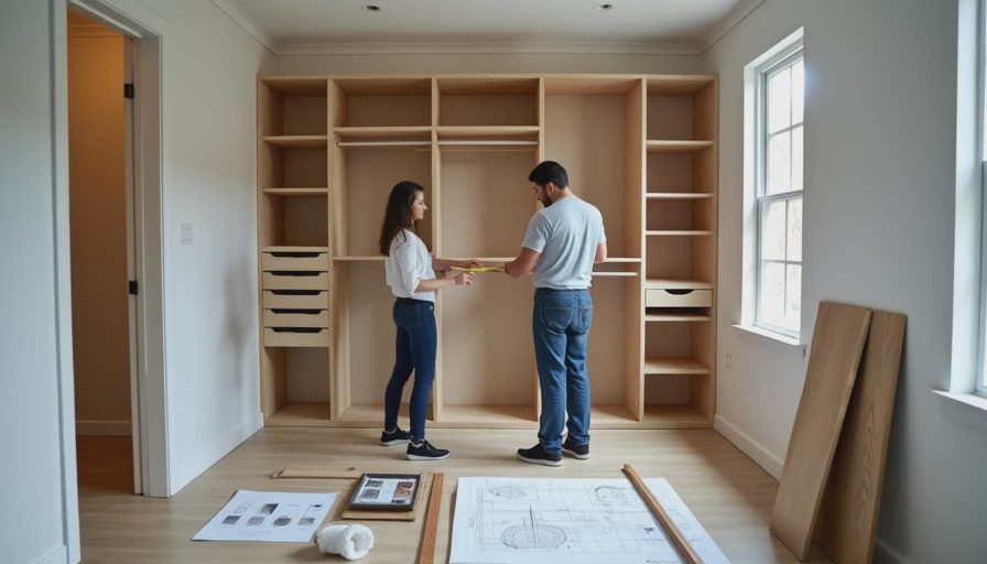 Visual context for how much does it cost to build a custom closet
