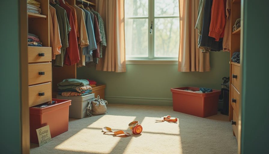Illustration for small closet ideas