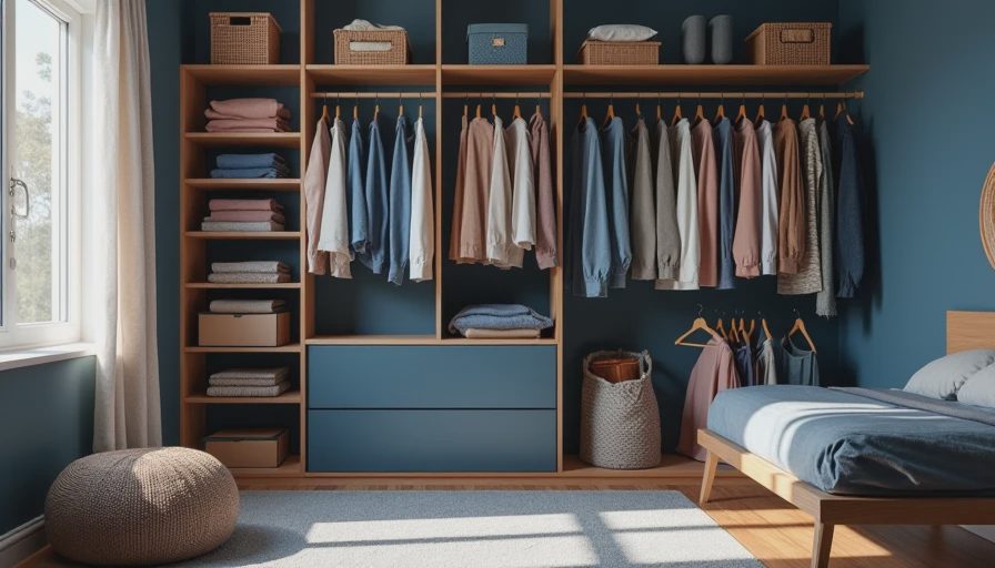 Visual context for bedroom closet ideas
