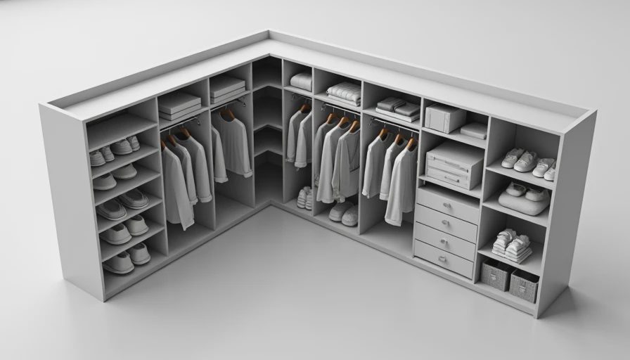 Visual context for custom closet designs